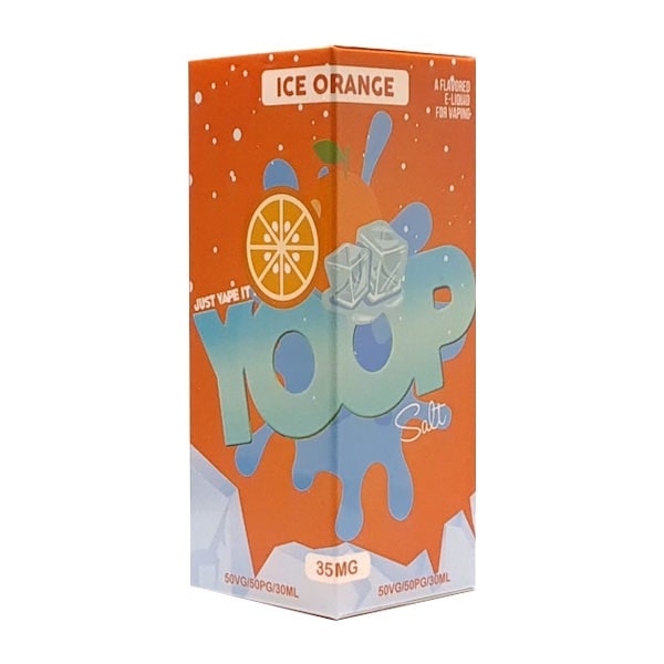 Líquido Ice Orange - SaltNic / Salt Nicotine - YOOP